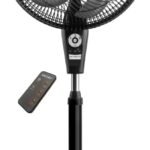 Ventilador de Coluna Mallory Air Timer TS+ Com Controle Remoto 126W, Silencioso, Com Hélice de 6 pás, Auto desligamento programável de até 7 horas - PR-GR - 127V
