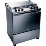 Fogão Brastemp 5 Bocas BFS5N - Inox - Com Botões Removíveis e Exclusivo Aro Protetor