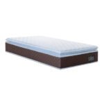 Colchão De Espuma D33 Pillow Top Comfort Luxo Solteiro 88 cm